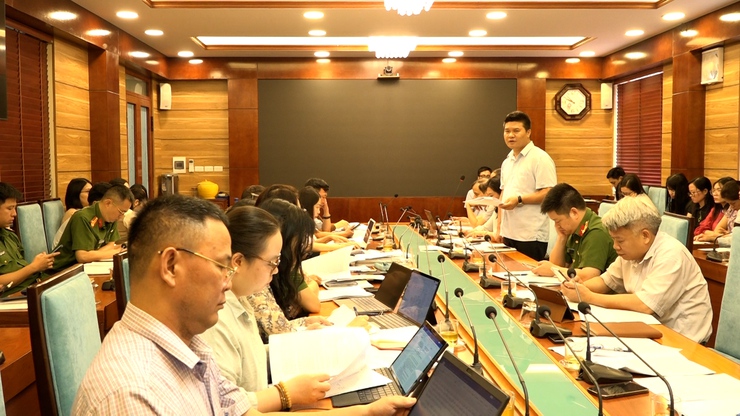 Đoàn kiểm tra công tác ATTP số 03 Thành phố Hà Nội làm việc với Ban chỉ đạo ATTP các xã Mỹ Đức, Phúc Sơn, Hồng Sơn, Hương Sơn- Ảnh 2.