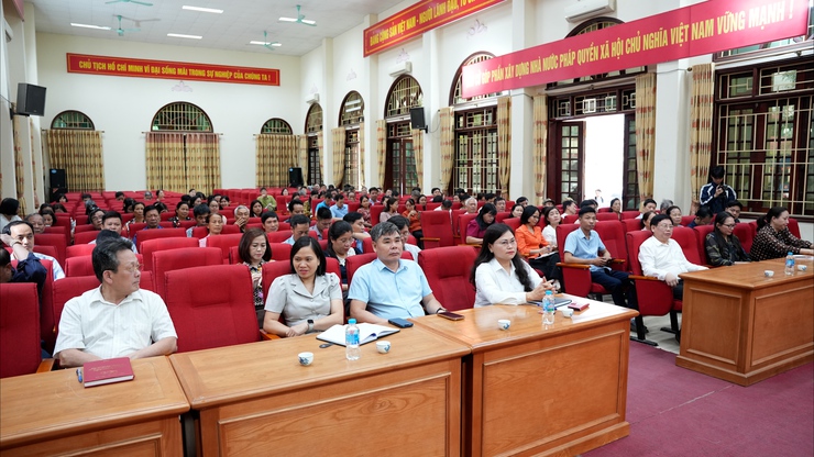 Đảng uỷ xã Hoài Đức phối hợp với Đảng uỷ xã Dương Hoà tổ chức khai mạc lớp Bồi dưỡng nghiệp vụ công tác Dân vận năm 2026- Ảnh 2.