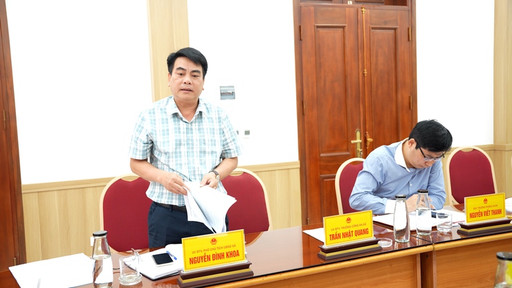 UBND xã tổ chức Hội nghị đánh giá kết quả thực hiện nhiệm vụ, công tác tháng 4 triển khai nhiệm vụ trọng tâm tháng 5- Ảnh 11.