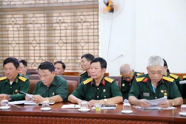 Hội Cựu chiến binh xã phối hợp triển khai bảo đảm tiến độ các dự án trọng điểm trên địa bàn xã- Ảnh 1.