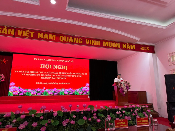 PHƯỜNG BỒ ĐỀ QUYẾT TÂM ĐẢM BẢO AN TOÀN PHÒNG CHÁY, CHỮA CHÁY VÀ TRẬT TỰ ĐÔ THỊ VỚI MÔ HÌNH TỰ QUẢN- Ảnh 8.