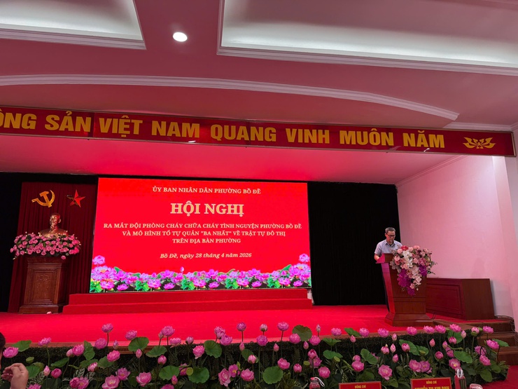 PHƯỜNG BỒ ĐỀ QUYẾT TÂM ĐẢM BẢO AN TOÀN PHÒNG CHÁY, CHỮA CHÁY VÀ TRẬT TỰ ĐÔ THỊ VỚI MÔ HÌNH TỰ QUẢN- Ảnh 7.