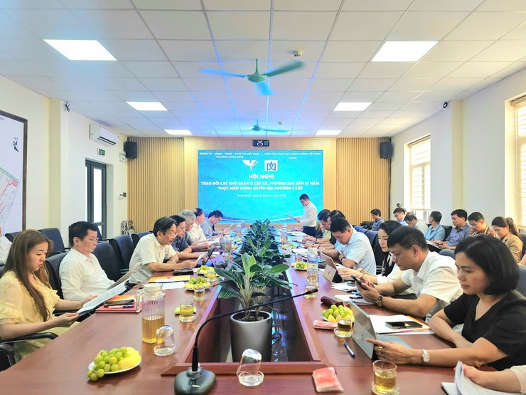 Xuân Đỉnh: Trao đổi kinh nghiệm, làm rõ kết quả và khó khăn trong thực hiện chính quyền 2 cấp- Ảnh 1.