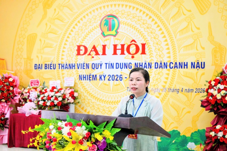 

ĐẠI HỘI THÀNH VIÊN QUỸ TÍN DỤNG NHÂN DÂN CANH NẬU, XÃ TÂY PHƯƠNG NHIỆM KỲ 2026 - 2031- Ảnh 9.