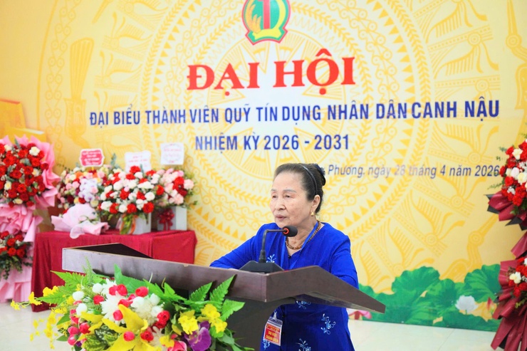 

ĐẠI HỘI THÀNH VIÊN QUỸ TÍN DỤNG NHÂN DÂN CANH NẬU, XÃ TÂY PHƯƠNG NHIỆM KỲ 2026 - 2031- Ảnh 10.