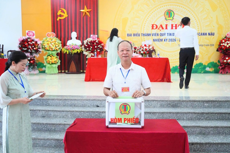 

ĐẠI HỘI THÀNH VIÊN QUỸ TÍN DỤNG NHÂN DÂN CANH NẬU, XÃ TÂY PHƯƠNG NHIỆM KỲ 2026 - 2031- Ảnh 14.