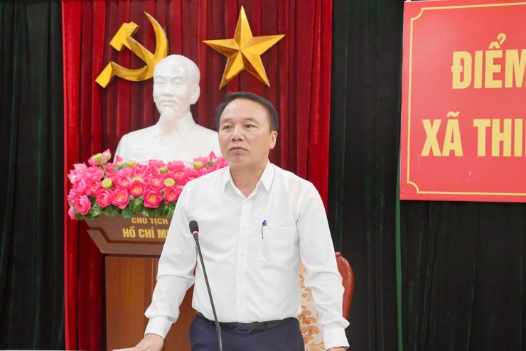 Xã Thiên Lộc họp Hội đồng BTHTr, TĐC dự án Cầu Thượng Cát và đường dẫn 2 đầu cầu trên địa bàn xã- Ảnh 9.