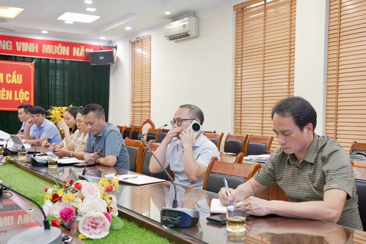Xã Thiên Lộc họp Hội đồng BTHTr, TĐC dự án Cầu Thượng Cát và đường dẫn 2 đầu cầu trên địa bàn xã- Ảnh 7.