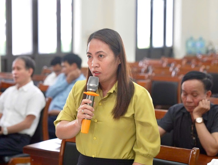 UBND xã Thiên Lộc tổ chức Hội nghị họp tổ triển khai chính sách bảo hiểm xã hội, bảo hiểm y tế xã Thiên Lộc và triển khai một số nội dung nhiệm vụ có liên quan.- Ảnh 6.