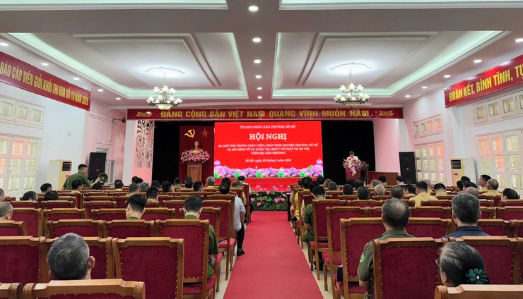 PHƯỜNG BỒ ĐỀ QUYẾT TÂM ĐẢM BẢO AN TOÀN PHÒNG CHÁY, CHỮA CHÁY VÀ TRẬT TỰ ĐÔ THỊ VỚI MÔ HÌNH TỰ QUẢN- Ảnh 1.