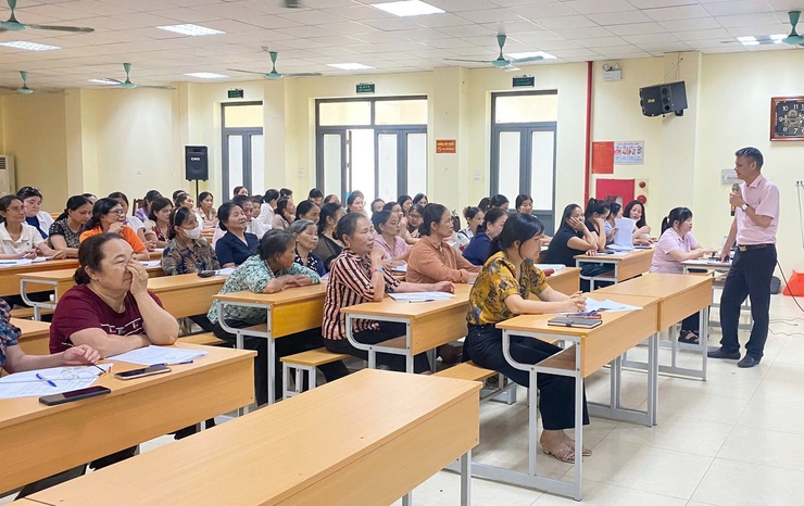 Phường Chương Mỹ nâng cao hiệu quả tín dụng chính sách qua hội nghị tập huấn năm 2026- Ảnh 2.