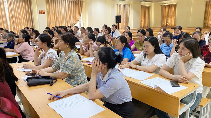 Phường Chương Mỹ nâng cao hiệu quả tín dụng chính sách qua hội nghị tập huấn năm 2026- Ảnh 4.