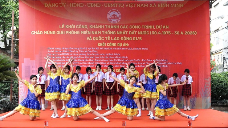 Xã Bình Minh khánh thành, khởi công nhiều công trình hạ tầng chào mừng ngày Giải phóng miền Nam thống nhất đất nước (30/4/1975-30/4/2026) và ngày Quốc tế lao động 01/5- Ảnh 4.