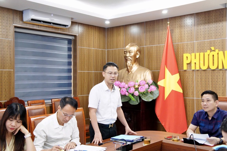 HĐND phường giám sát công tác bảo đảm an toàn thực phẩm tại các trường Mầm non, Tiểu học, THCS- Ảnh 5.