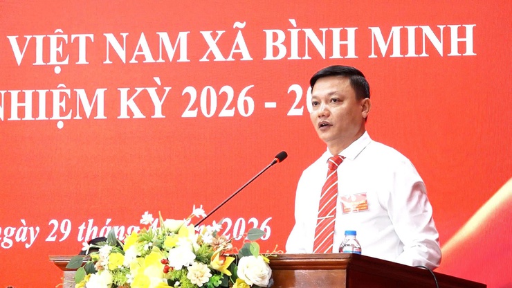 Đại hội đại biểu Hội Chữ thập đỏ xã Bình Minh lần thứ I, nhiệm kỳ 2026 - 2031- Ảnh 2.