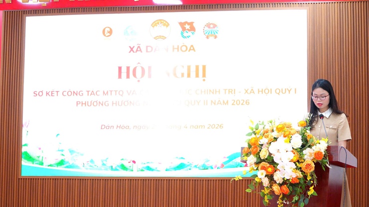 HỘI NGHỊ SƠ KẾT CÔNG TÁC MẶT TRẬN VÀ CÁC TỔ CHỨC CHÍNH TRỊ - XÃ HỘI QUÝ I/2026: NHIỀU KẾT QUẢ NỔI BẬT, TRIỂN KHAI NHIỆM VỤ TRỌNG TÂM- Ảnh 3.