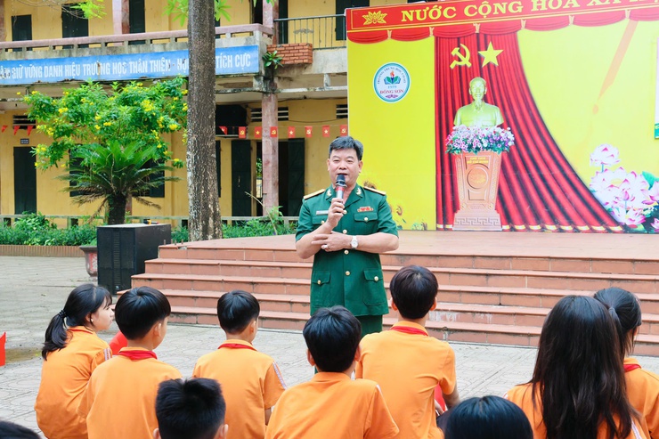 Trường THCS Đông Sơn tổ chức chuyên đề “Ngày hội thống nhất non sông”- Ảnh 14.