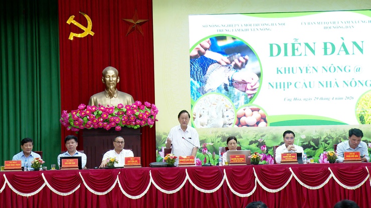 DIỄN ĐÀN KHUYẾN NÔNG “NHỊP CẦU NHÀ NÔNG” – KẾT NỐI TRI THỨC, ĐỒNG HÀNH CÙNG NÔNG DÂN PHÁT TRIỂN SẢN XUẤT.- Ảnh 3.