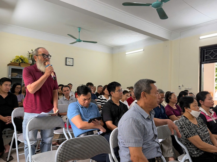 Phường Bồ Đề: Đối thoại, vận động nhân dân đồng thuận bàn giao mặt bằng dự án cầu Trần Hưng Đạo- Ảnh 5.