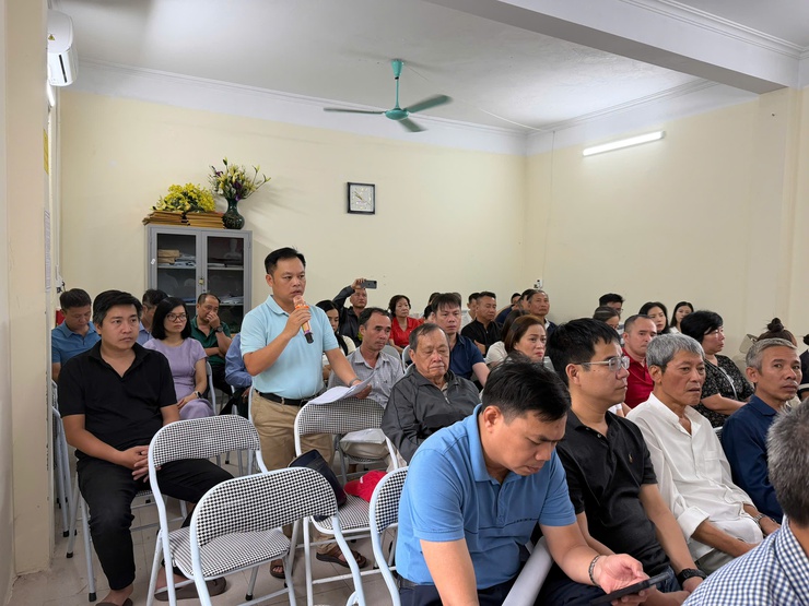 Phường Bồ Đề: Đối thoại, vận động nhân dân đồng thuận bàn giao mặt bằng dự án cầu Trần Hưng Đạo- Ảnh 2.