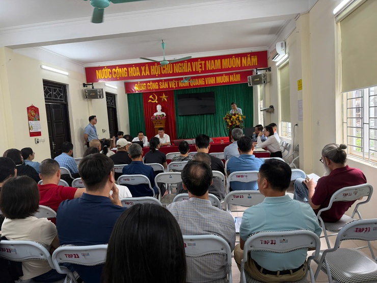 Phường Bồ Đề: Đối thoại, vận động nhân dân đồng thuận bàn giao mặt bằng dự án cầu Trần Hưng Đạo- Ảnh 3.