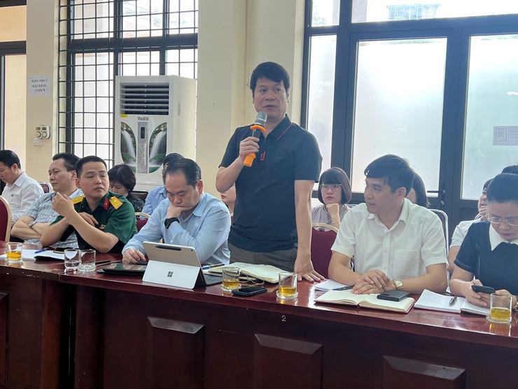 Phường Tây Mỗ tổ chức Hội nghị giao ban định kỳ tháng 4 và triển khai nhiệm vụ trọng tâm công tác tháng 5/2026- Ảnh 6.