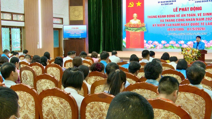 Thư Lâm phát động Tháng hành động về An toàn, vệ sinh lao động và Tháng Công nhân năm 2026- Ảnh 8.
