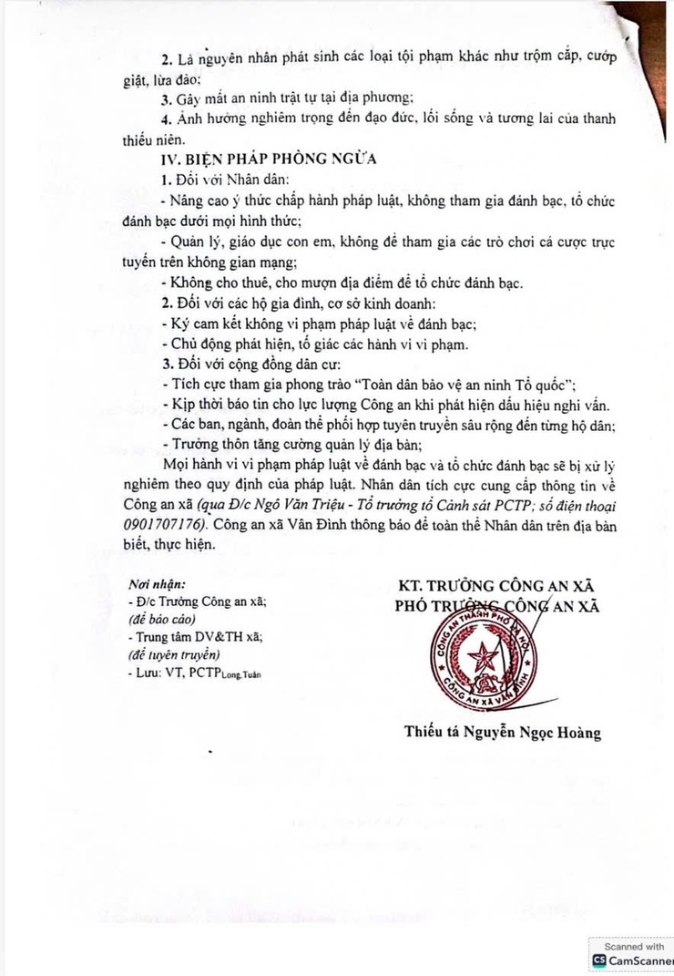 Công an xã Vân Đình Tuyên Truyền Pháp Luật- Ảnh 2.