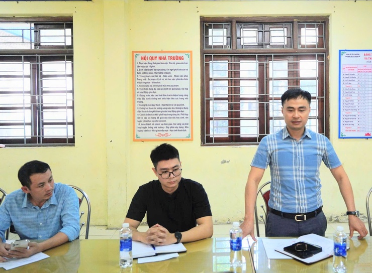 XÃ TÂY PHƯƠNG TỔ CHỨC HỘI NGHỊ BÀN GIAO MẶT BẰNG DỰ ÁN ĐƯỜNG GIAO THÔNG THẠCH XÁ - BÌNH PHÚ - Ảnh 2.