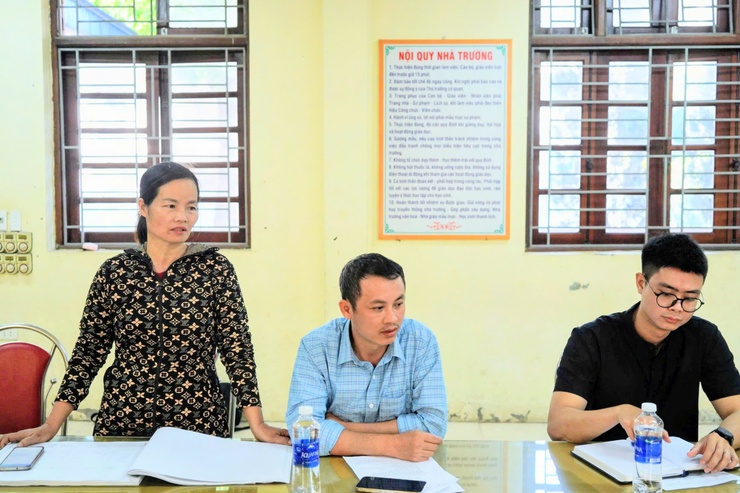 XÃ TÂY PHƯƠNG TỔ CHỨC HỘI NGHỊ BÀN GIAO MẶT BẰNG DỰ ÁN ĐƯỜNG GIAO THÔNG THẠCH XÁ - BÌNH PHÚ - Ảnh 4.