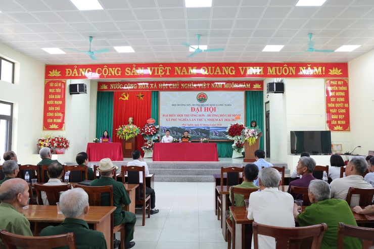 Hội Trường Sơn - Đường Hồ Chí Minh xã Phú Nghĩa tổ chức Đại hội đại biểu lần thứ I, nhiệm kỳ 2026–2031- Ảnh 5.