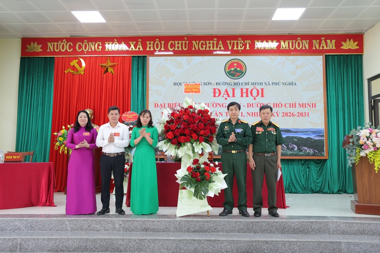Hội Trường Sơn - Đường Hồ Chí Minh xã Phú Nghĩa tổ chức Đại hội đại biểu lần thứ I, nhiệm kỳ 2026–2031- Ảnh 7.