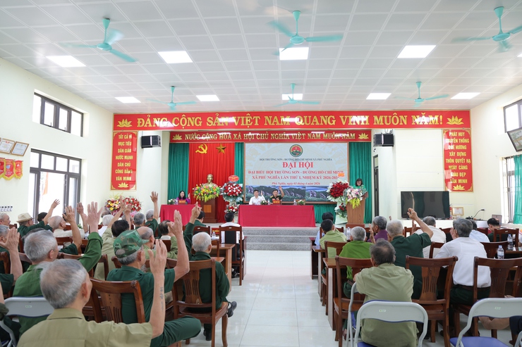 Hội Trường Sơn - Đường Hồ Chí Minh xã Phú Nghĩa tổ chức Đại hội đại biểu lần thứ I, nhiệm kỳ 2026–2031- Ảnh 10.