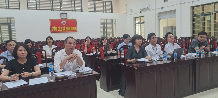 UBND xã Bình Minh triển khai công tác chuẩn bị không gian quảng bá sản phẩm đặc sản làng nghề gắn kết văn hóa lễ hội Bình Đà xuân Bính Ngọ năm 2026- Ảnh 1.