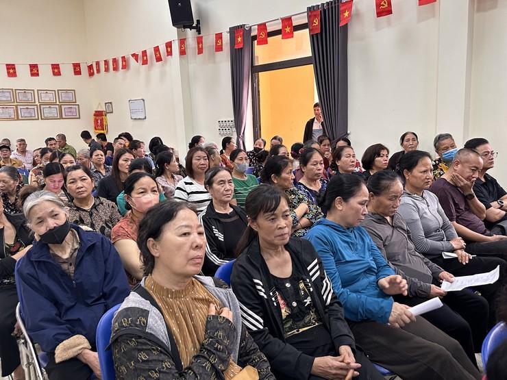 Xã Đại Thanh triển khai chủ trương thu hồi đất thực hiện dự án Khu đô thị thể thao Olympic tại thôn Tả Thanh Oai.- Ảnh 10.