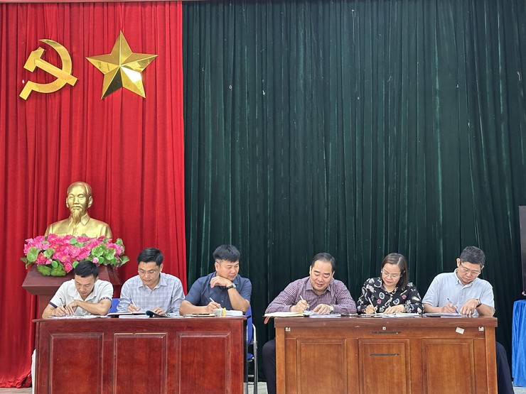 Xã Đại Thanh triển khai chủ trương thu hồi đất thực hiện dự án Khu đô thị thể thao Olympic tại thôn Tả Thanh Oai.- Ảnh 3.