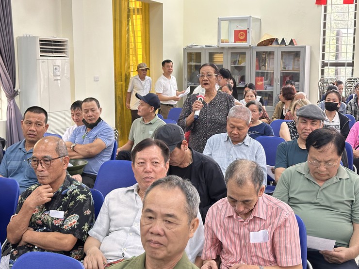 Xã Đại Thanh triển khai chủ trương thu hồi đất thực hiện dự án Khu đô thị thể thao Olympic tại thôn Tả Thanh Oai.- Ảnh 6.