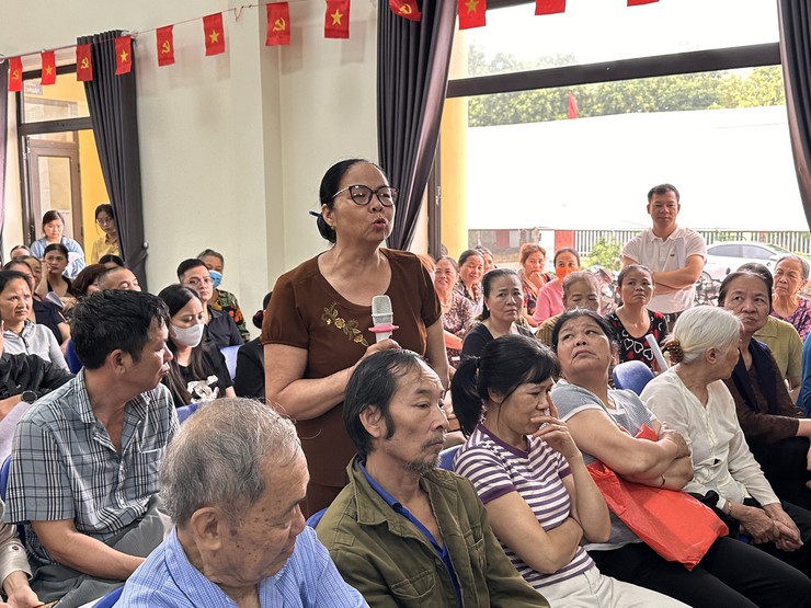 Xã Đại Thanh triển khai chủ trương thu hồi đất thực hiện dự án Khu đô thị thể thao Olympic tại thôn Tả Thanh Oai.- Ảnh 8.