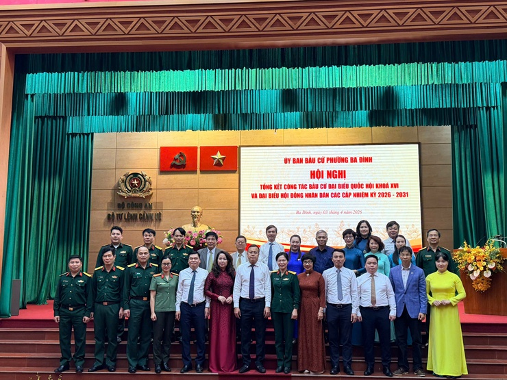 Ba Đình tổng kết bầu cử 2026–2031: Dấu ấn lãnh đạo, sức mạnh đồng thuận Nhân dân- Ảnh 14.