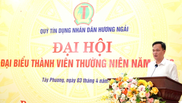 Đại hội đại biểu thành viên thường niên năm 2026 Quỹ tín dụng nhân dân Hương Ngải - Ảnh 2.