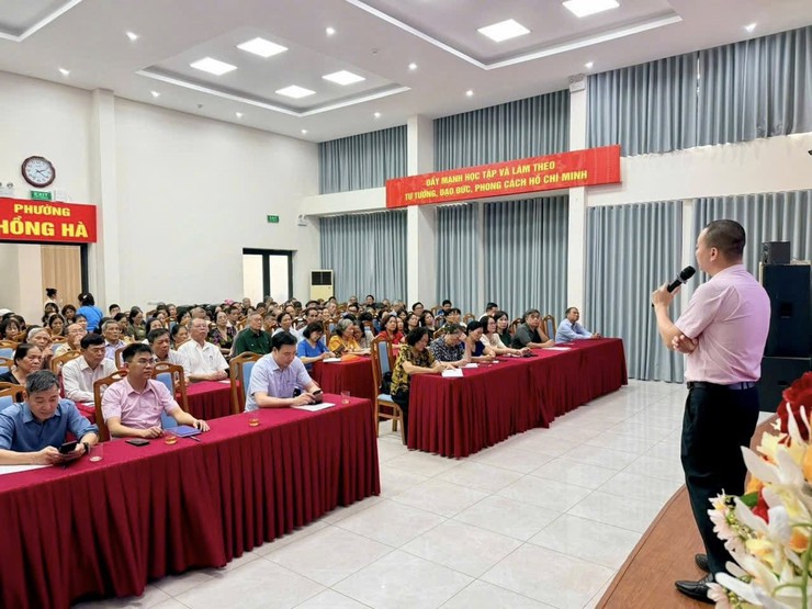 Phường Hồng Hà tổ chức tập huấn các văn bản pháp luật về công tác tín dụng chính sách xã hội năm 2026- Ảnh 3.