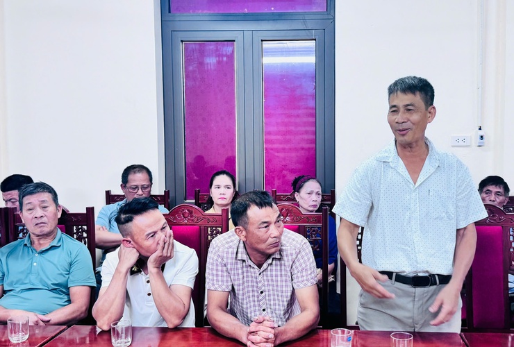 Xã tổ chức hội nghị tuyên truyền, vận động tháo dỡ công trình vi phạm trên đất nông nghiệp- Ảnh 5.