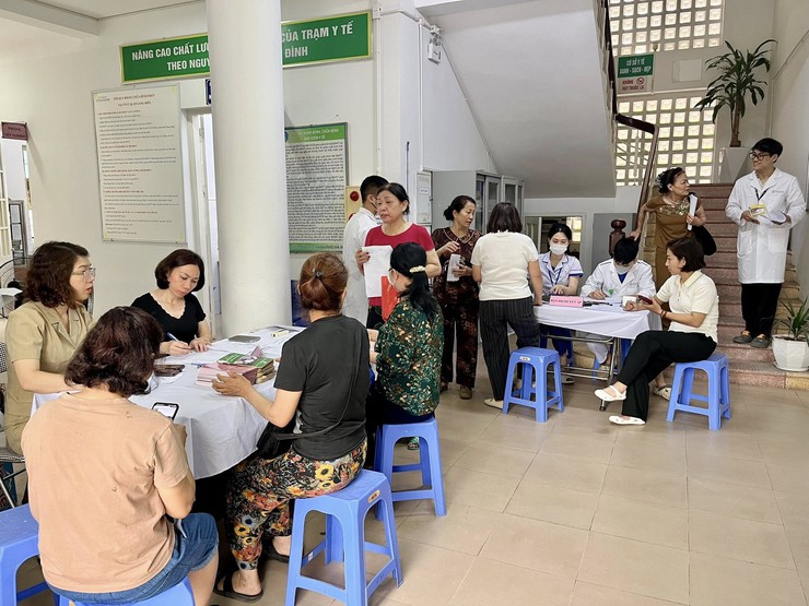 Nâng cao chất lượng dân số từ hoạt động chăm sóc 
sức khỏe sinh sản, kế hoạch hoá gia đình tại phường Long Biên- Ảnh 3.