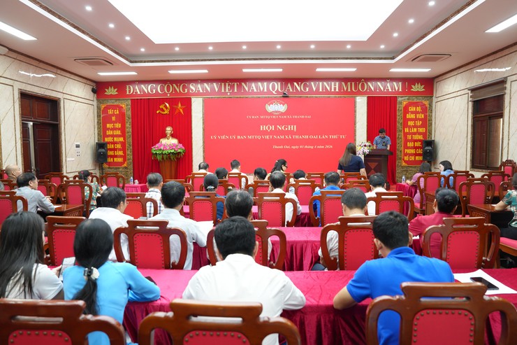 Thanh Oai kiện toàn, bổ sung Ủy viên Ủy ban MTTQ việt Nam xã khóa I, nhiệm kỳ 2025-2030- Ảnh 1.