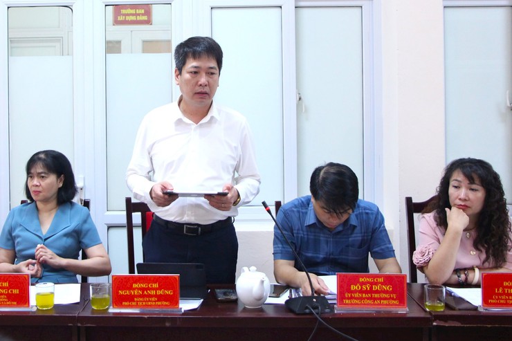 Hội nghị lần thứ Tư - Ban Chấp hành Đảng bộ phường Giảng Võ khoá I, nhiệm kỳ 2025 – 2030- Ảnh 2.