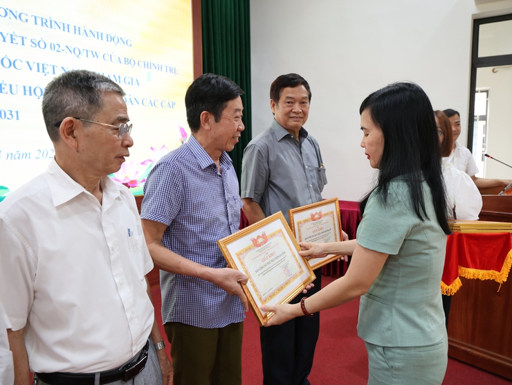 MTTQ Việt Nam xã Tam Hưng: Quán triệt chương trình hành động, đánh giá toàn diện công tác MTTQ tham gia bầu cử- Ảnh 7.