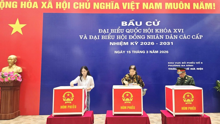 Ba Đình tổng kết bầu cử 2026–2031: Dấu ấn lãnh đạo, sức mạnh đồng thuận Nhân dân- Ảnh 5.