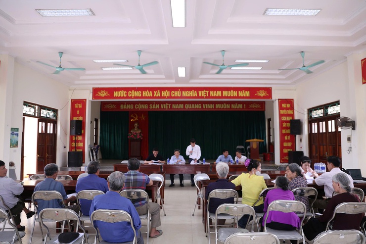 Chương Dương thu hồi hơn 4.600 m² đất để thực hiện dự án đấu giá quyền sử dụng đất tại khu Đồng Mễ, thôn Hà Vỹ- Ảnh 2.