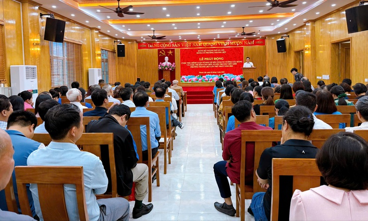 Đảng ủy phường Thanh Liệt phát động cuộc thi chính luận về bảo vệ nền tảng tư tưởng của Đảng và báo cáo viên, tuyên truyền viên giỏi năm 2026- Ảnh 8.