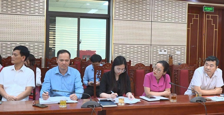 Đảng ủy xã Phúc Thọ tiếp sóng Hội nghị Hà Nội đánh giá kết quả quý I, triển khai nhiệm vụ trọng tâm quý II-2026- Ảnh 4.